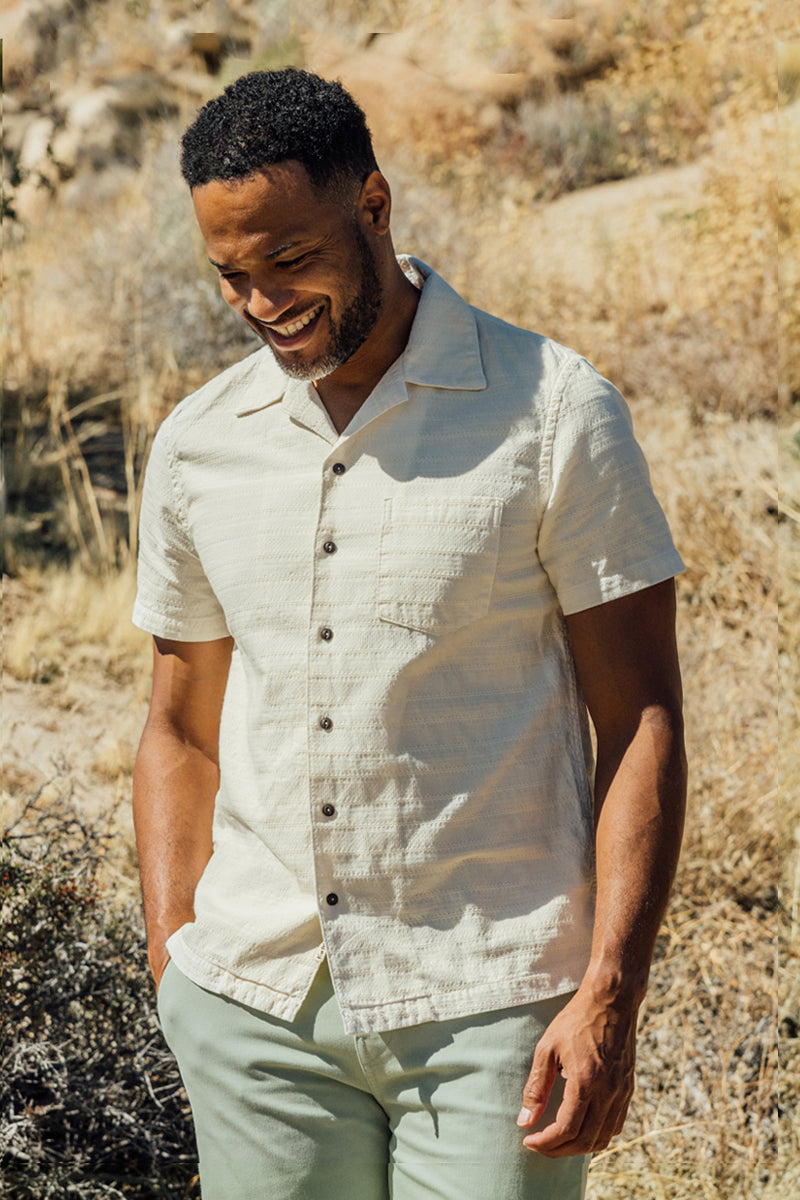 The Wrench Jacquard Stripe - Ivory