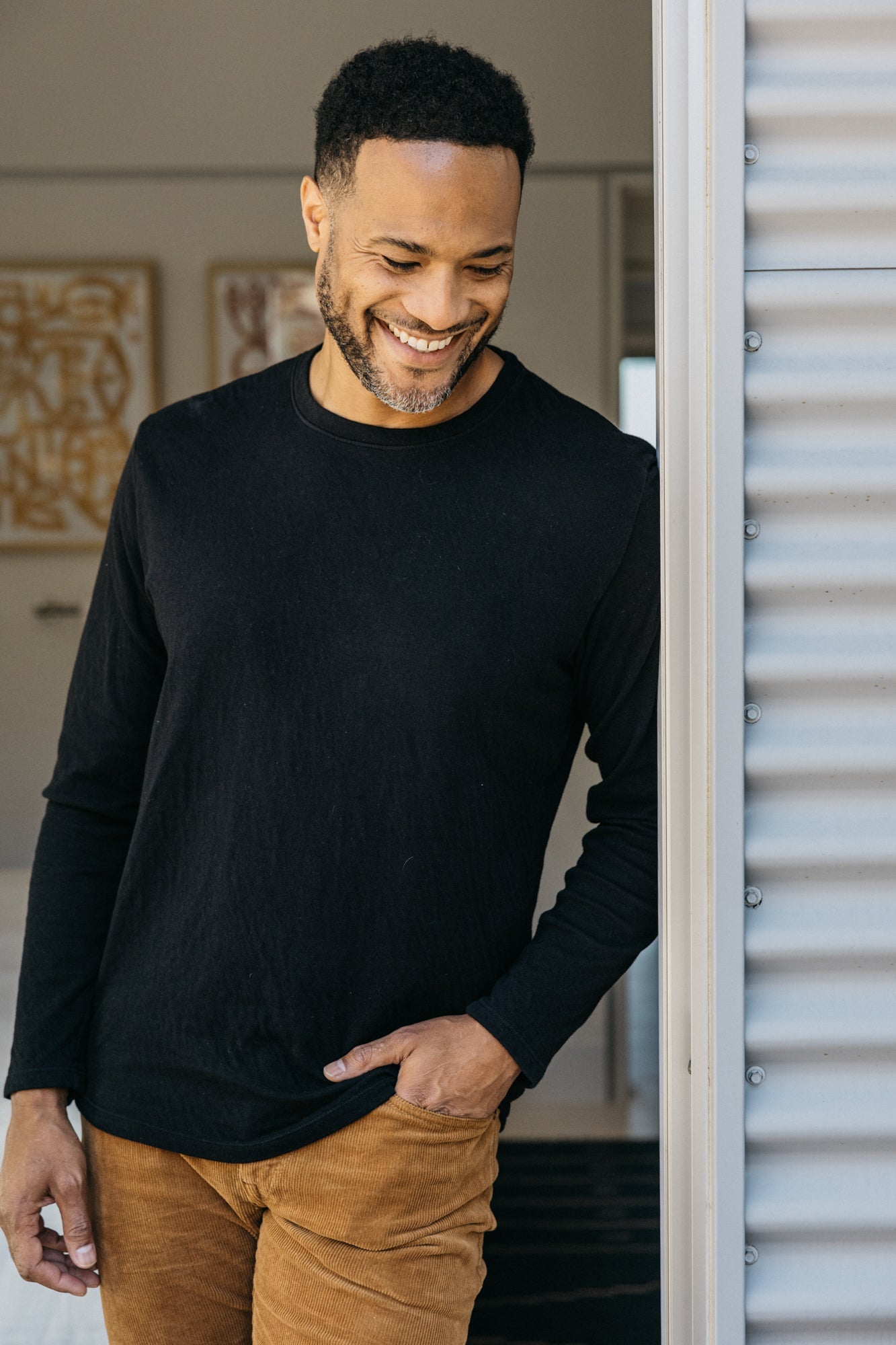 The Drill Double Knit - Black