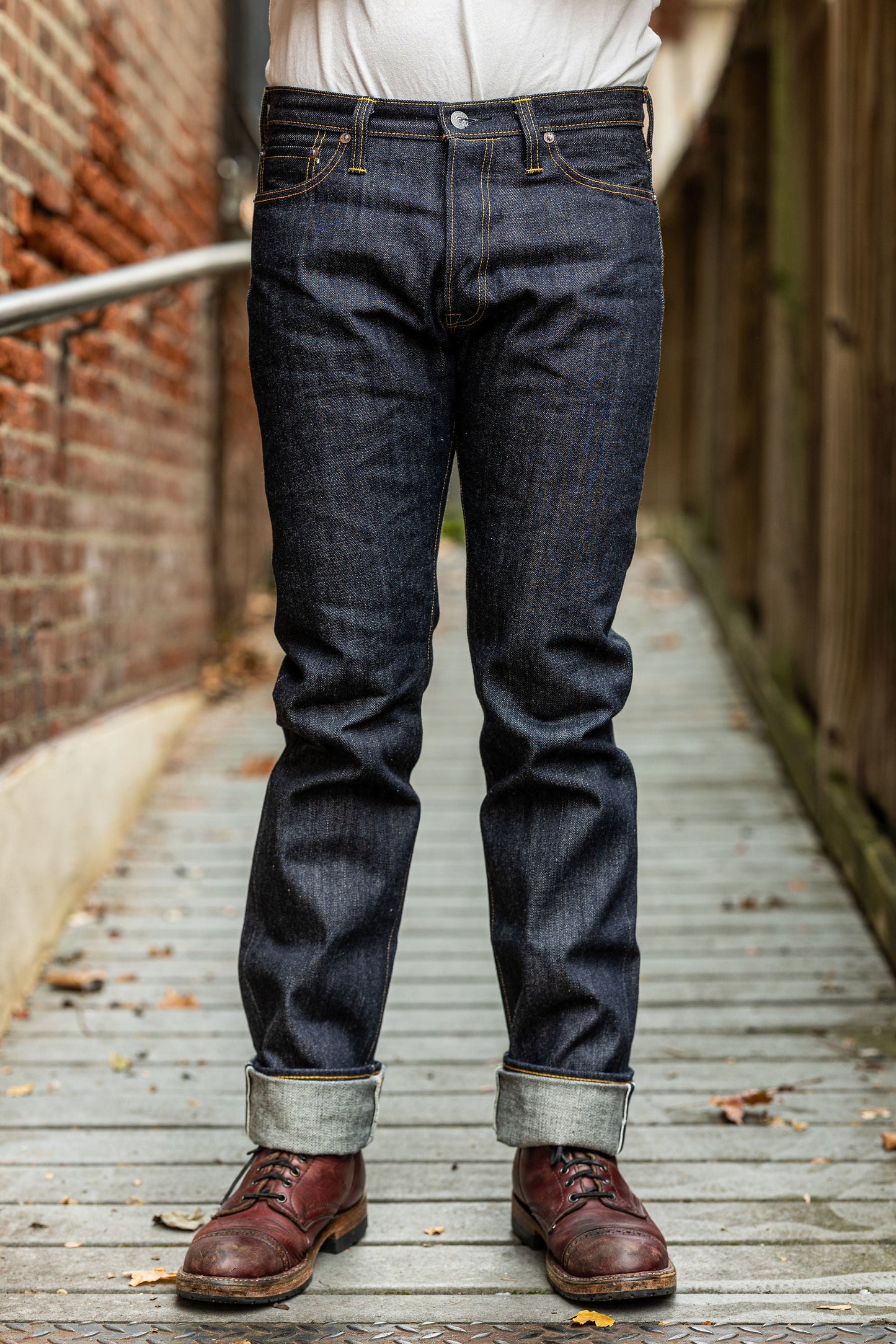 The Flat Head 3002 Slim Tapered - 14.5oz Selvedge Denim (Unsanforized)
