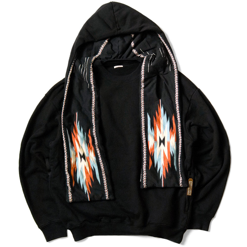 Sweater Knit x Ortega Jersey Kesa Parka 'Black'