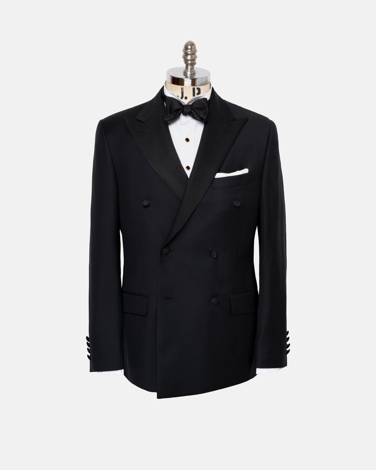 Made-in-USA Grosgrain Double Breasted Tuxedo