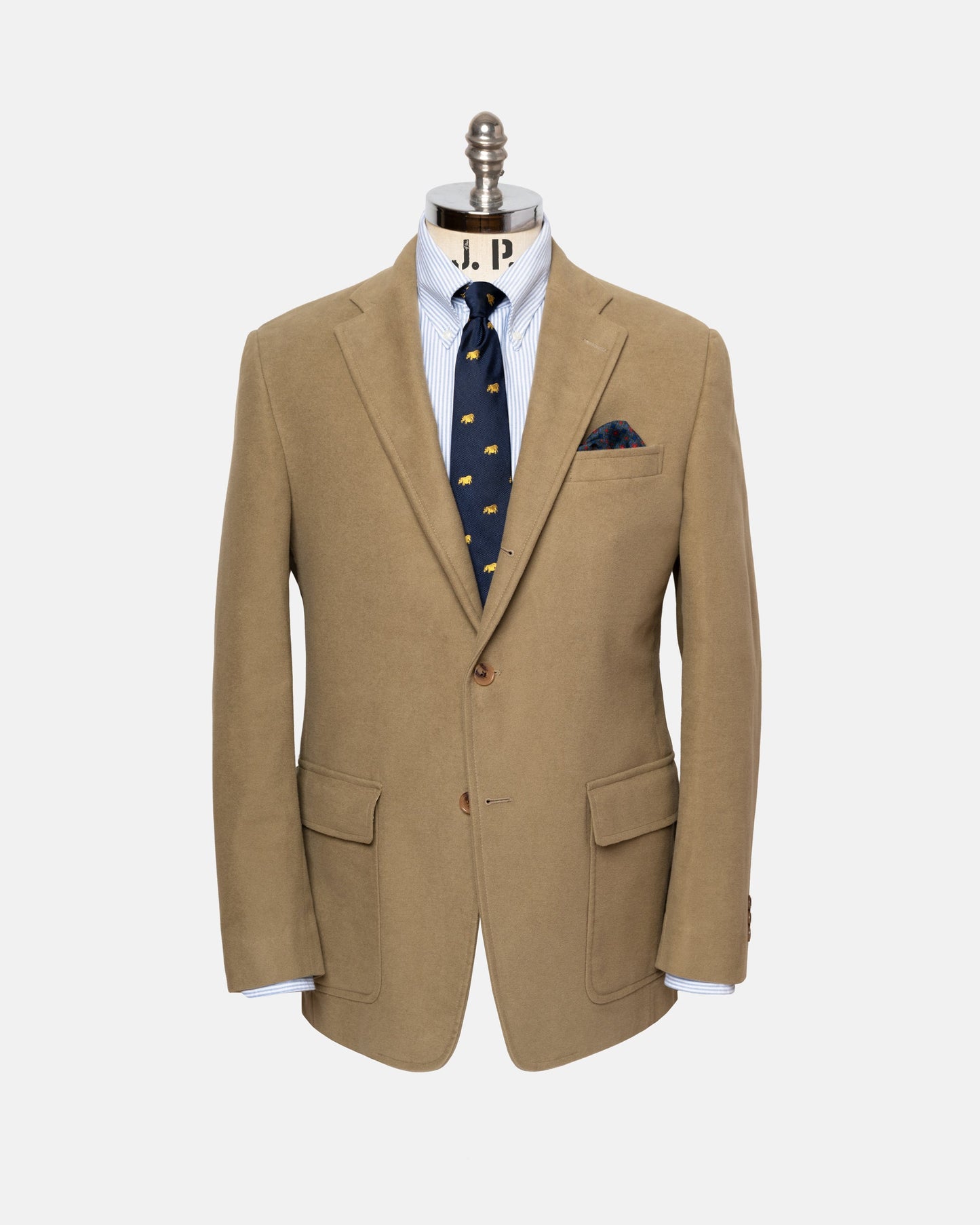 Made-in-USA Cotton Lovat Moleskin Sport Coat