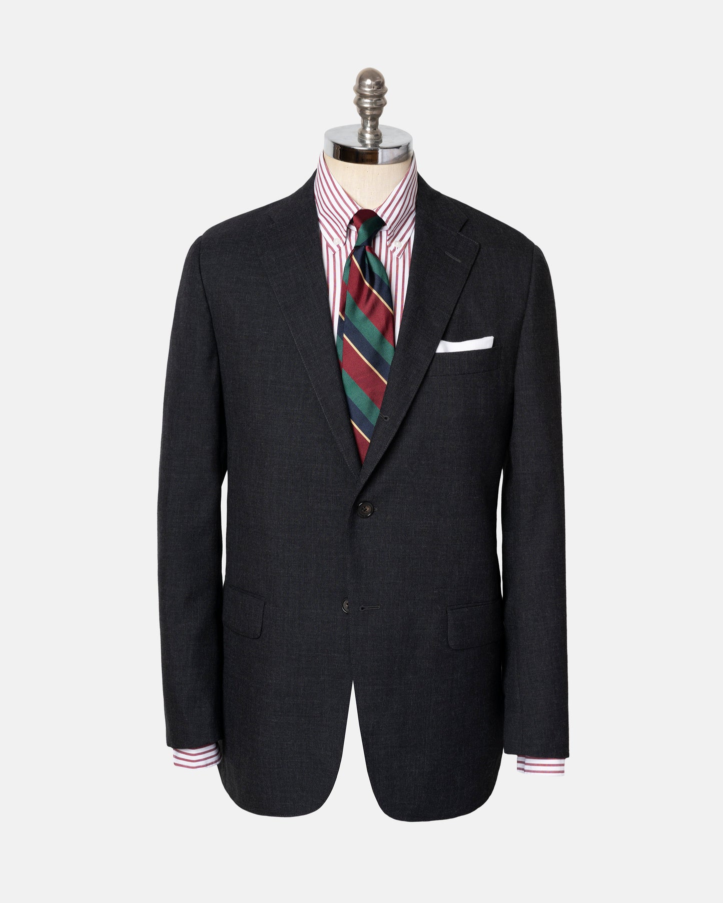 CHARCOAL GREY TIC WEAVE SUIT