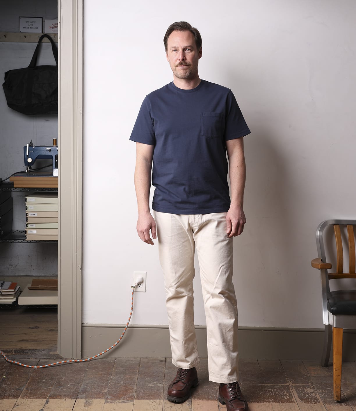Standard Pocket T-Shirt Navy
