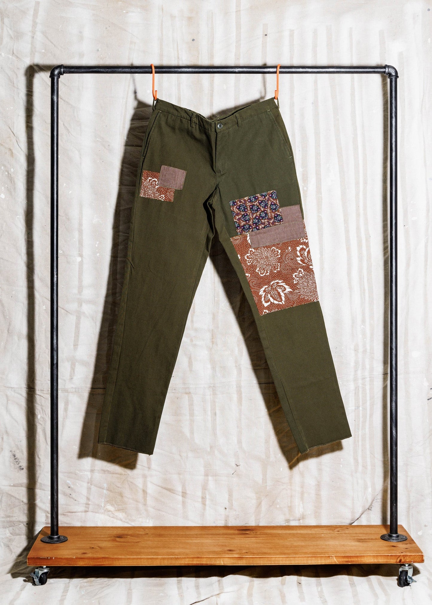 Hamid Holloman x Sanded Slim Canvas Pant – Size 34