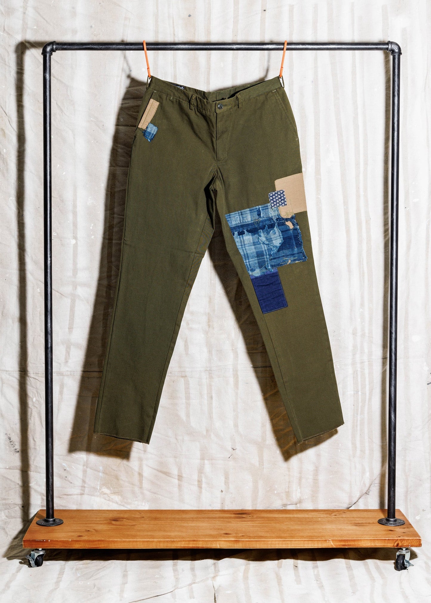 Hamid Holloman x Sanded Slim Canvas Pant – Size 36