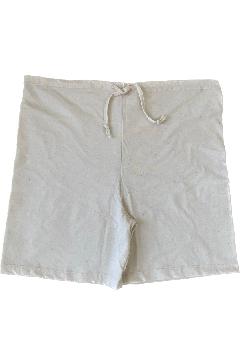 Drawstring Unbleached Shorts