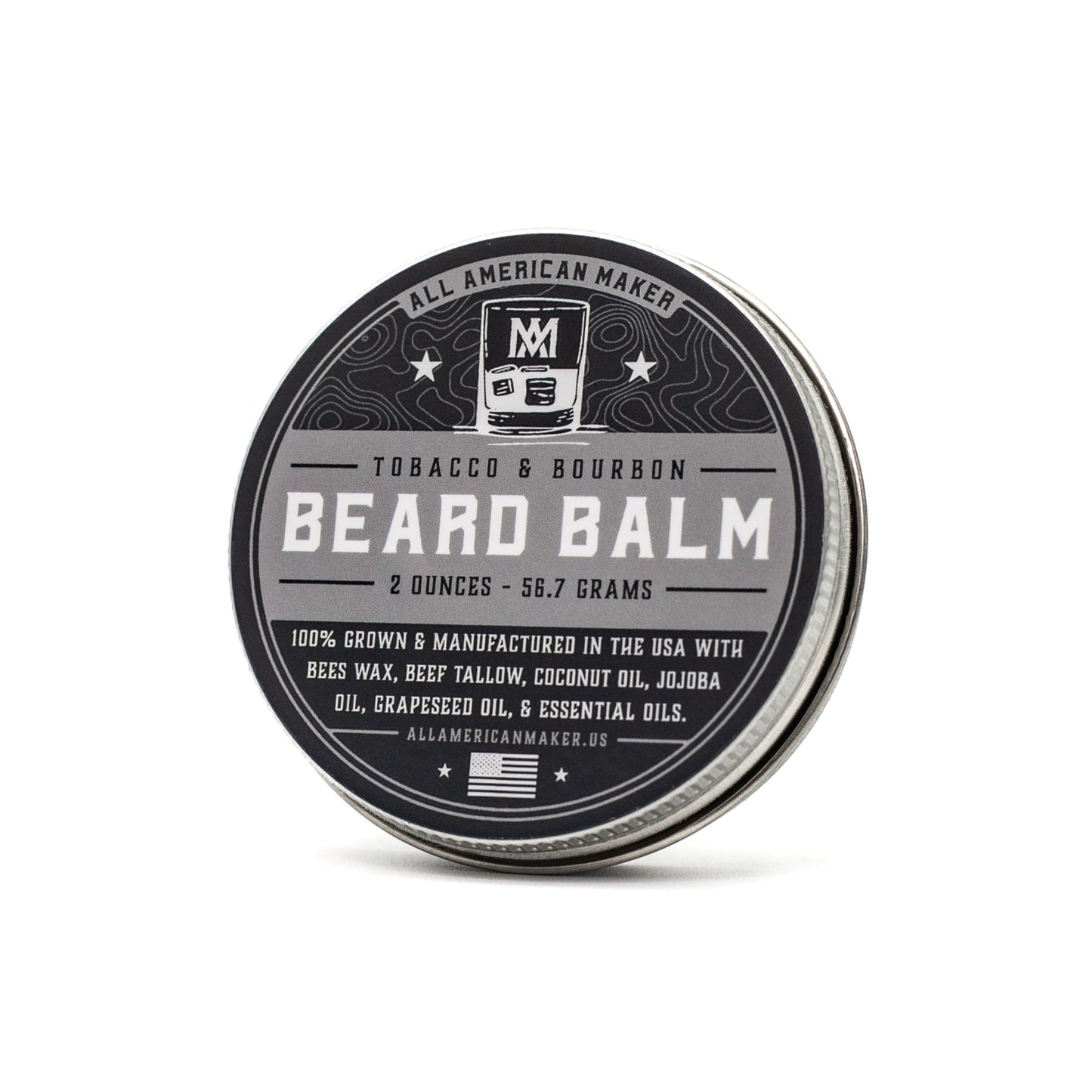 Tobacco & Bourbon Beard Balm