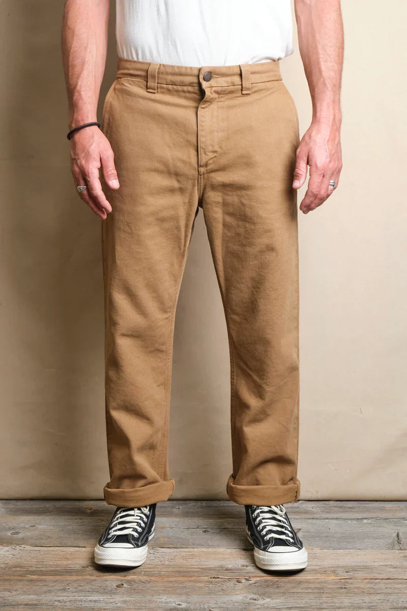 Deck Pant- 14oz Tan