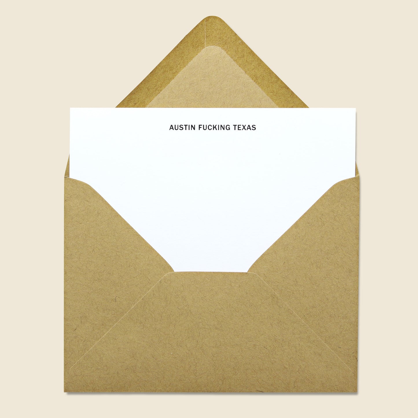 Austin Fucking Texas Note Cards