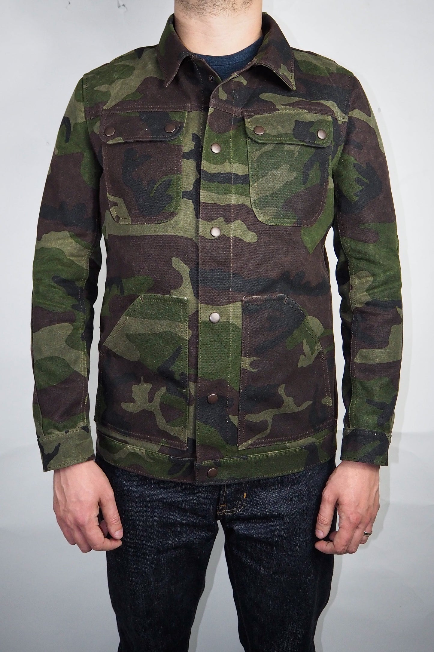 Ranger Jacket - 16oz. Camo Waxed Canvas
