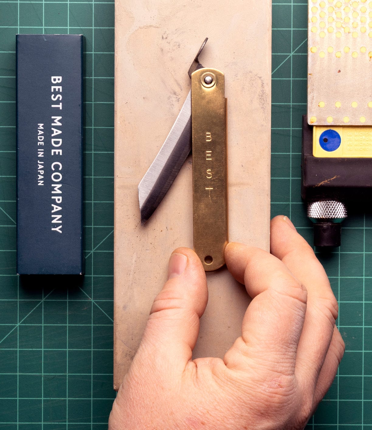 Max Brass Higo Knife