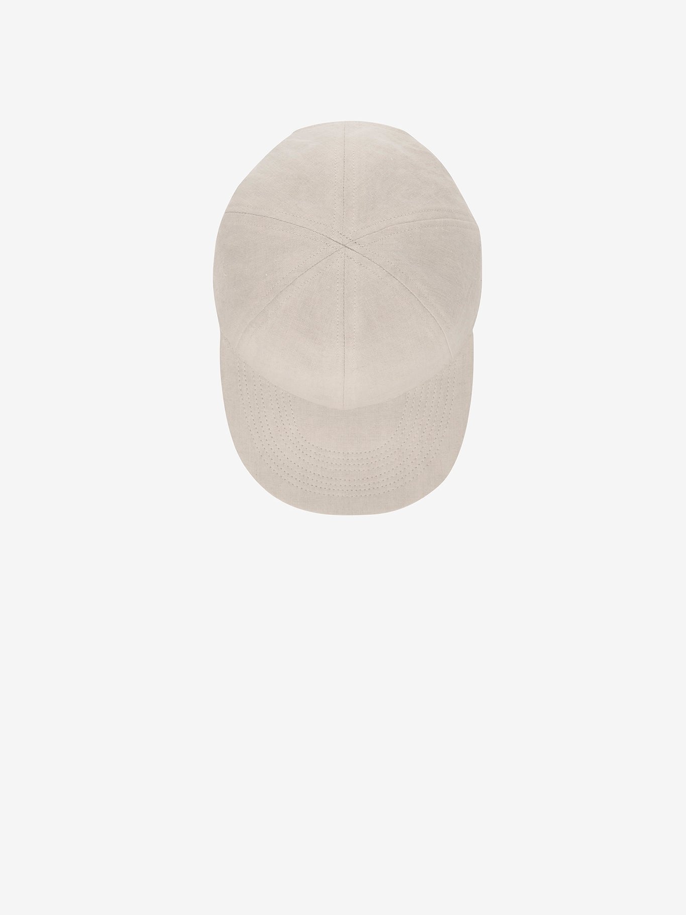 Cap in Natural Linen