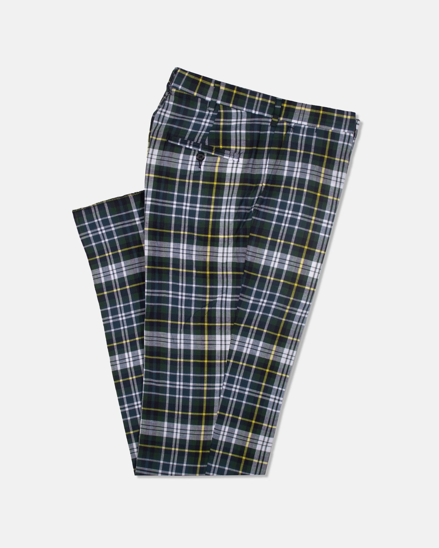 BLUE/GREEN MADRAS PANTS