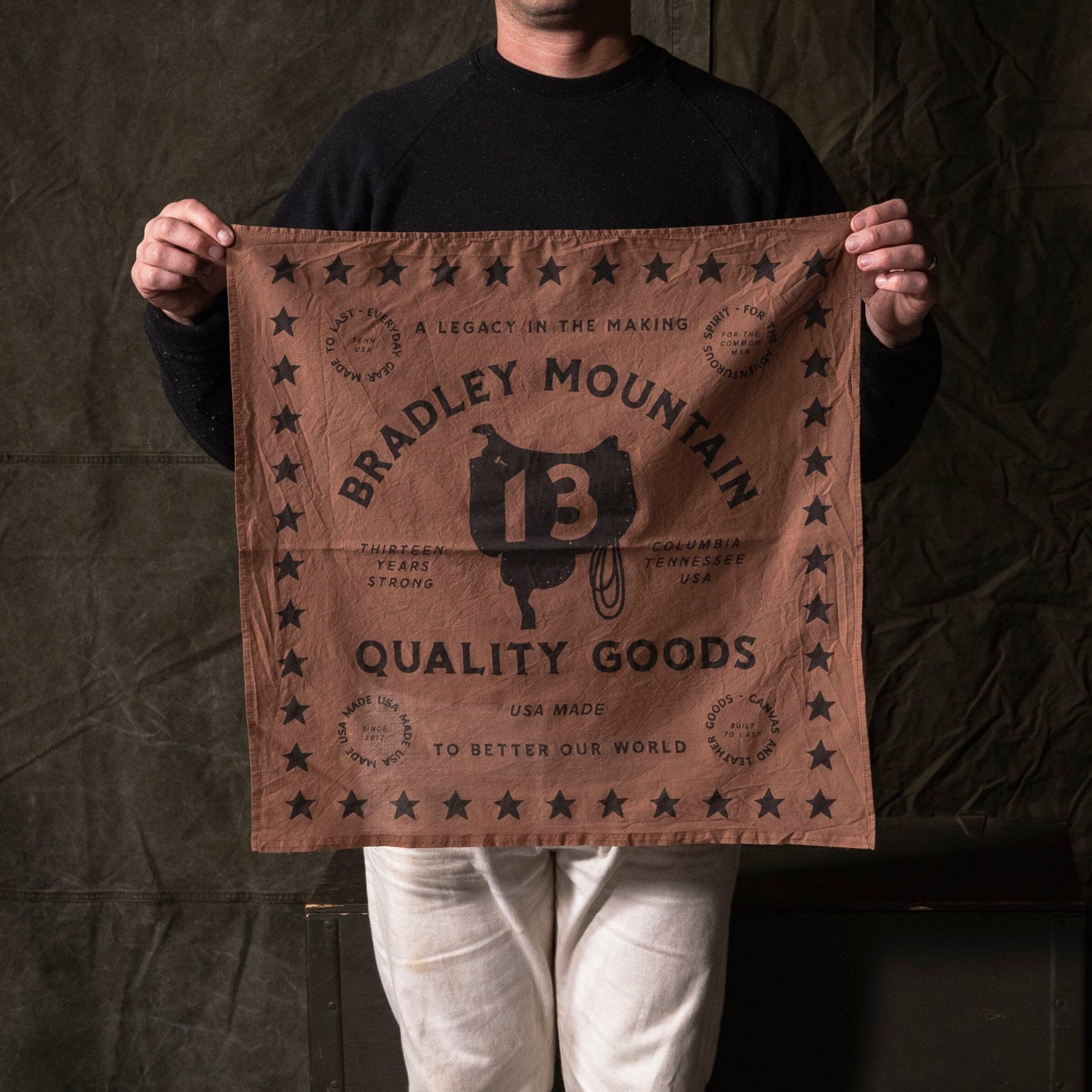 Quality Goods Bandana - Tobacco
