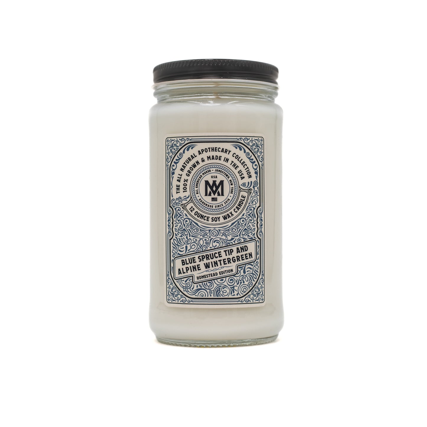 Blue Spruce Tip & Alpine Wintergreen Candle