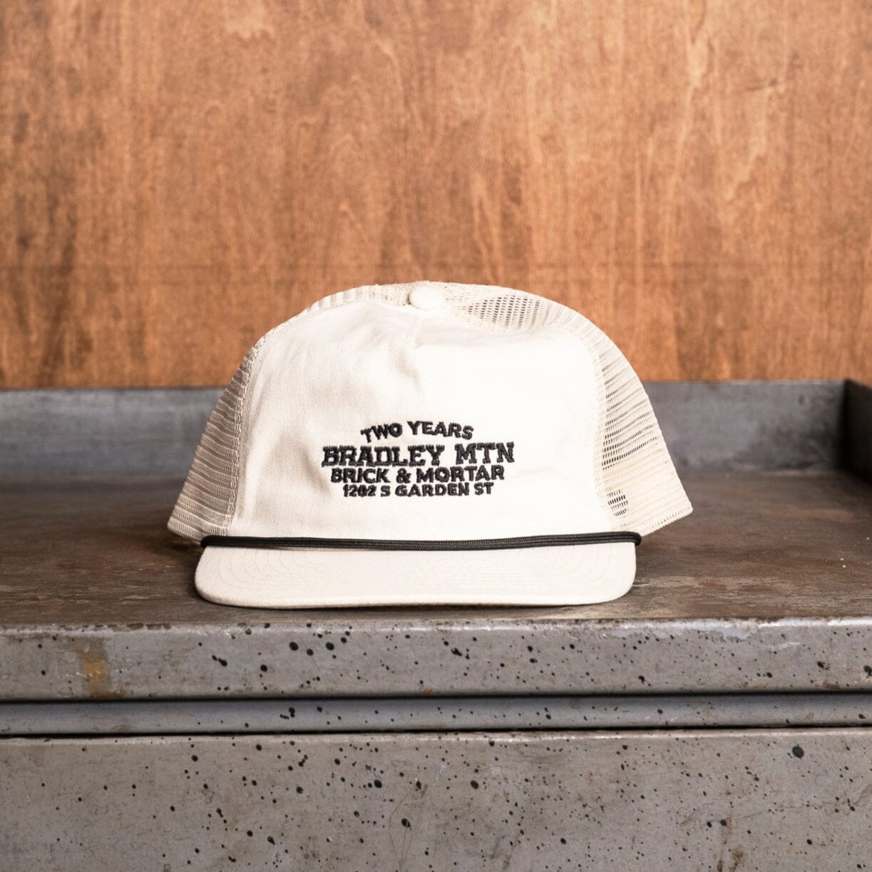2 Year Rope Hat - White