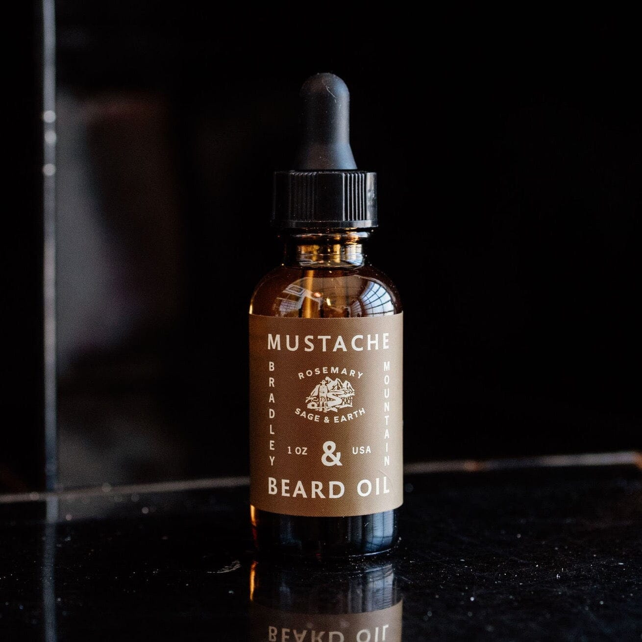Mustache Beard Oil - Rosemary Sage