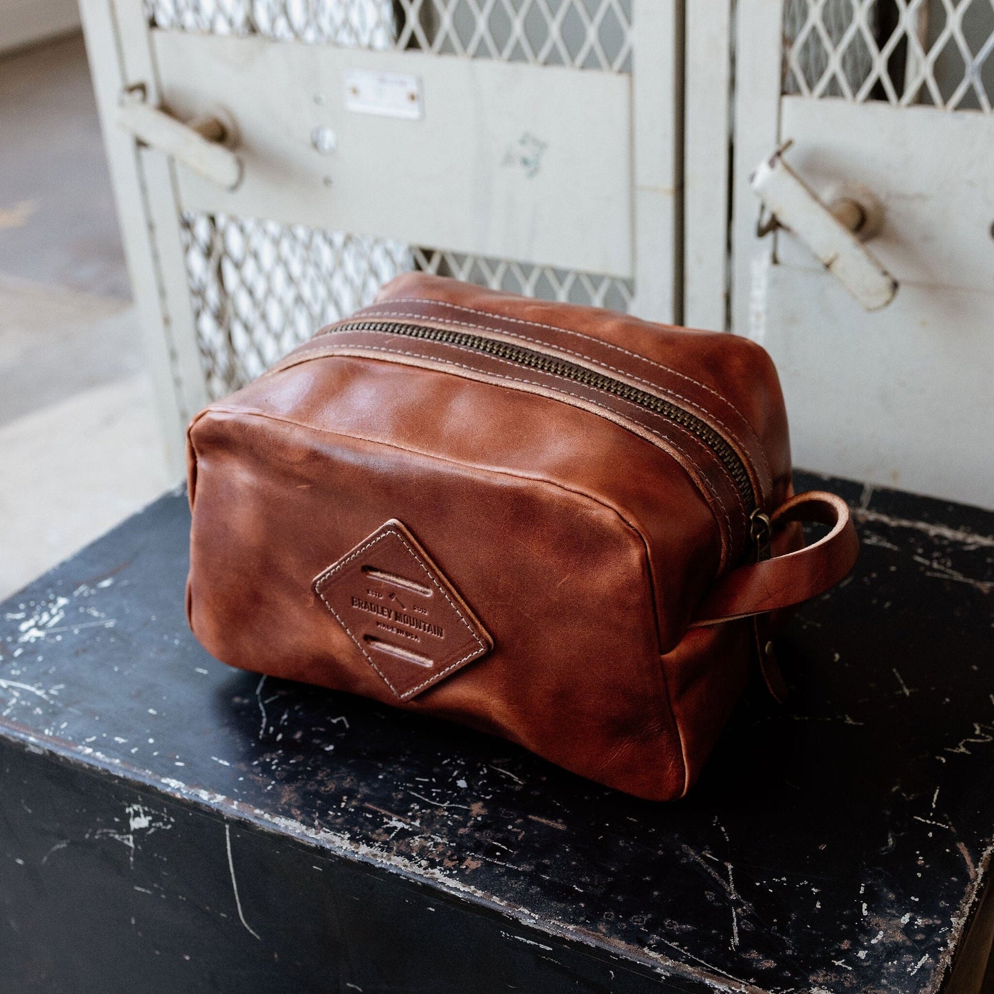 Leather Dopp Kit