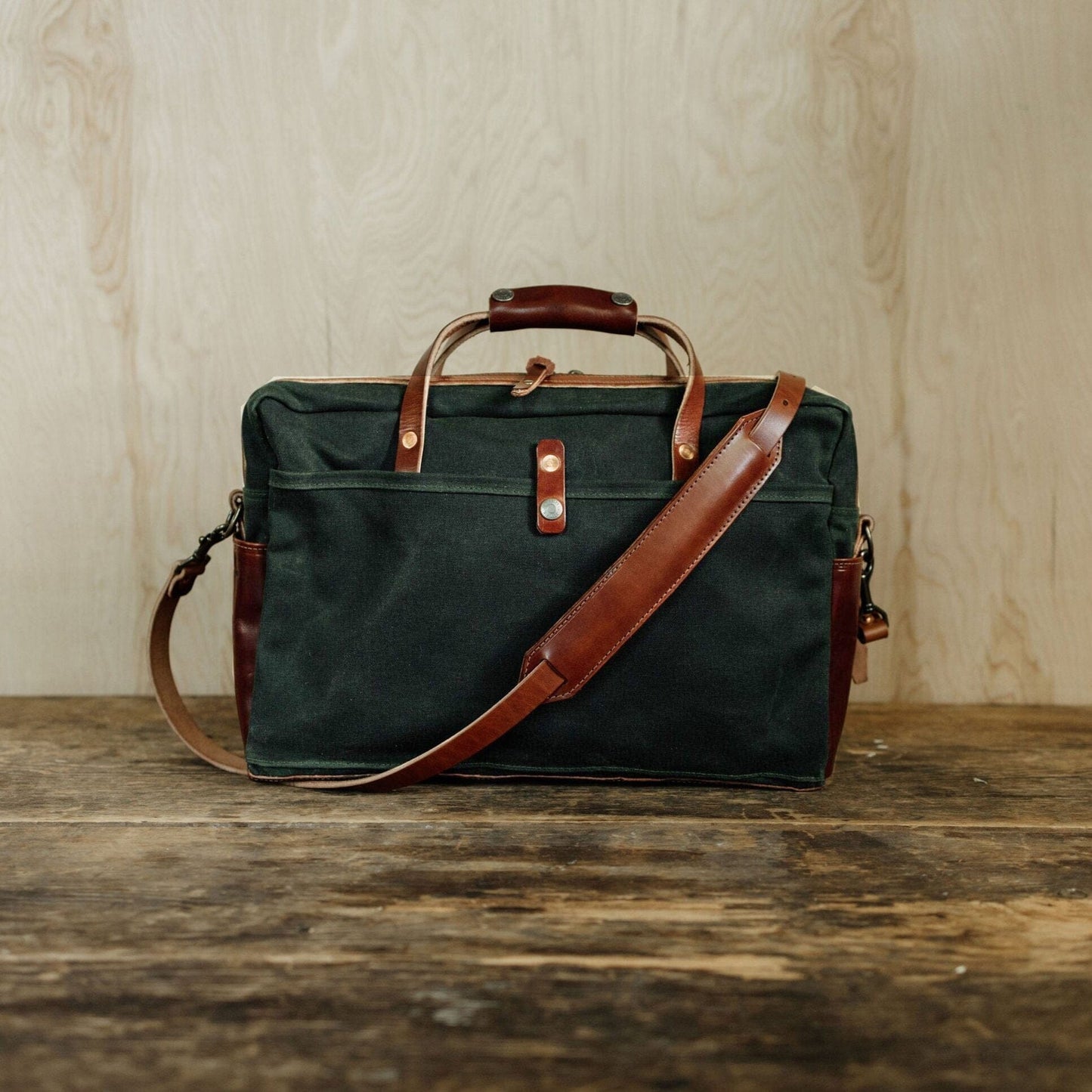 Courier Briefcase - Forest