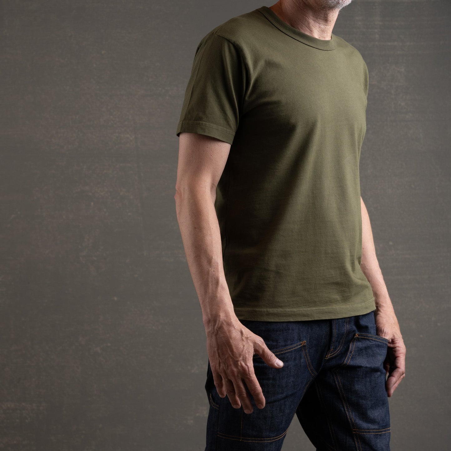 California Short Sleeve Classic T-Shirt /Dark Army