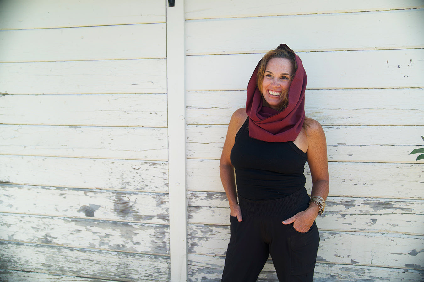Organic Circle Scarves