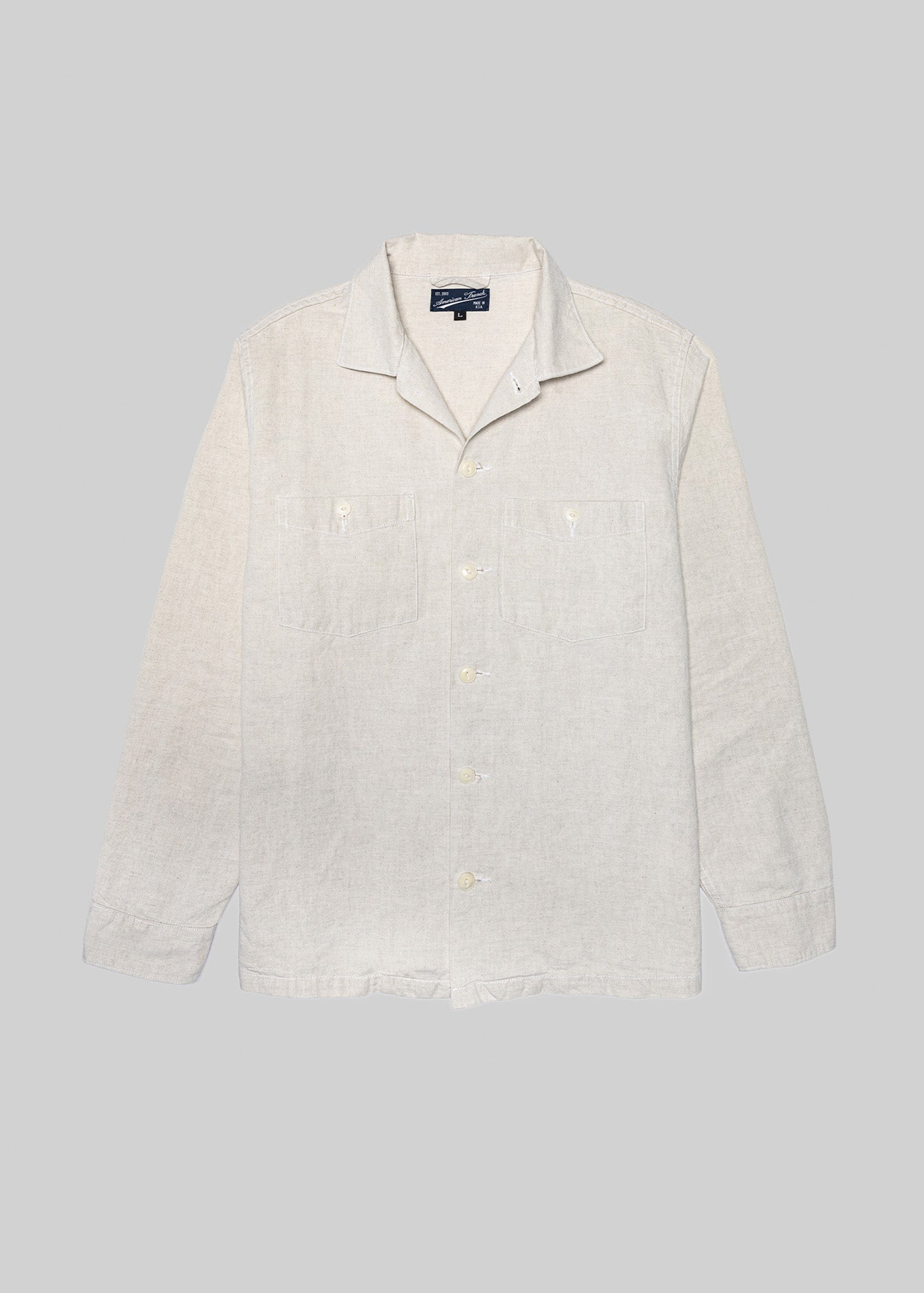 Cotton Linen Chambray Shirt