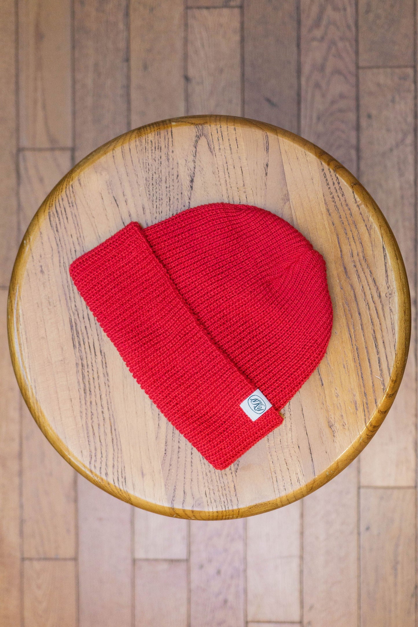 Knickerbocker Cotton Watch Cap - Red