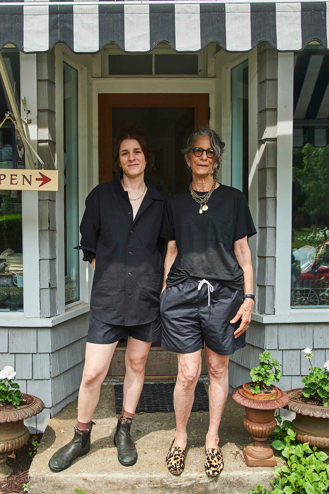 Italian Nylon Shorts in Black