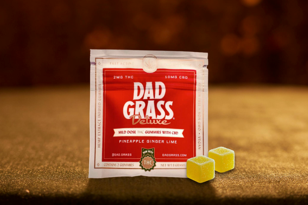 Dad Grass Deluxe THC + CBD Gummies - 2 Pack