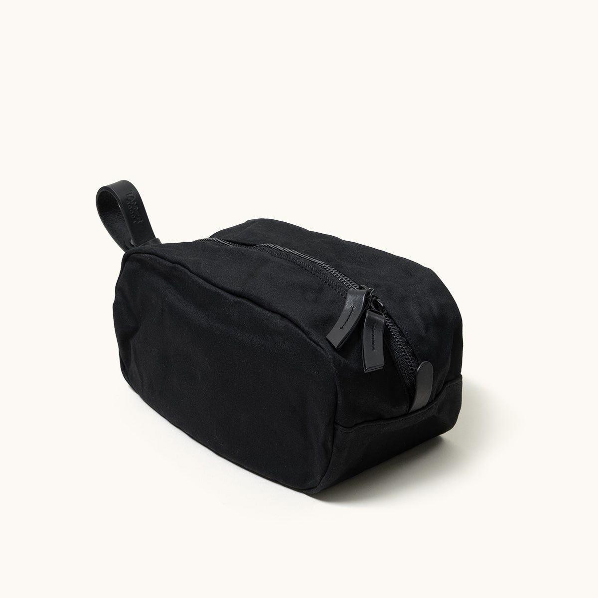 Drifter Dopp Kit - Onyx (Waxed Canvas)