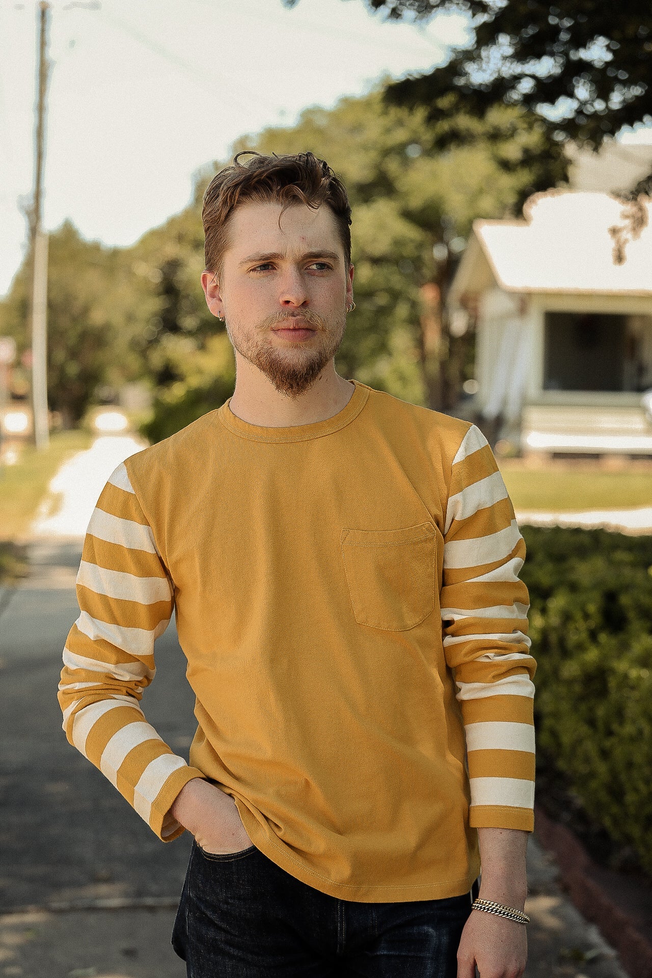 Shifter l/s - Mustard Combo