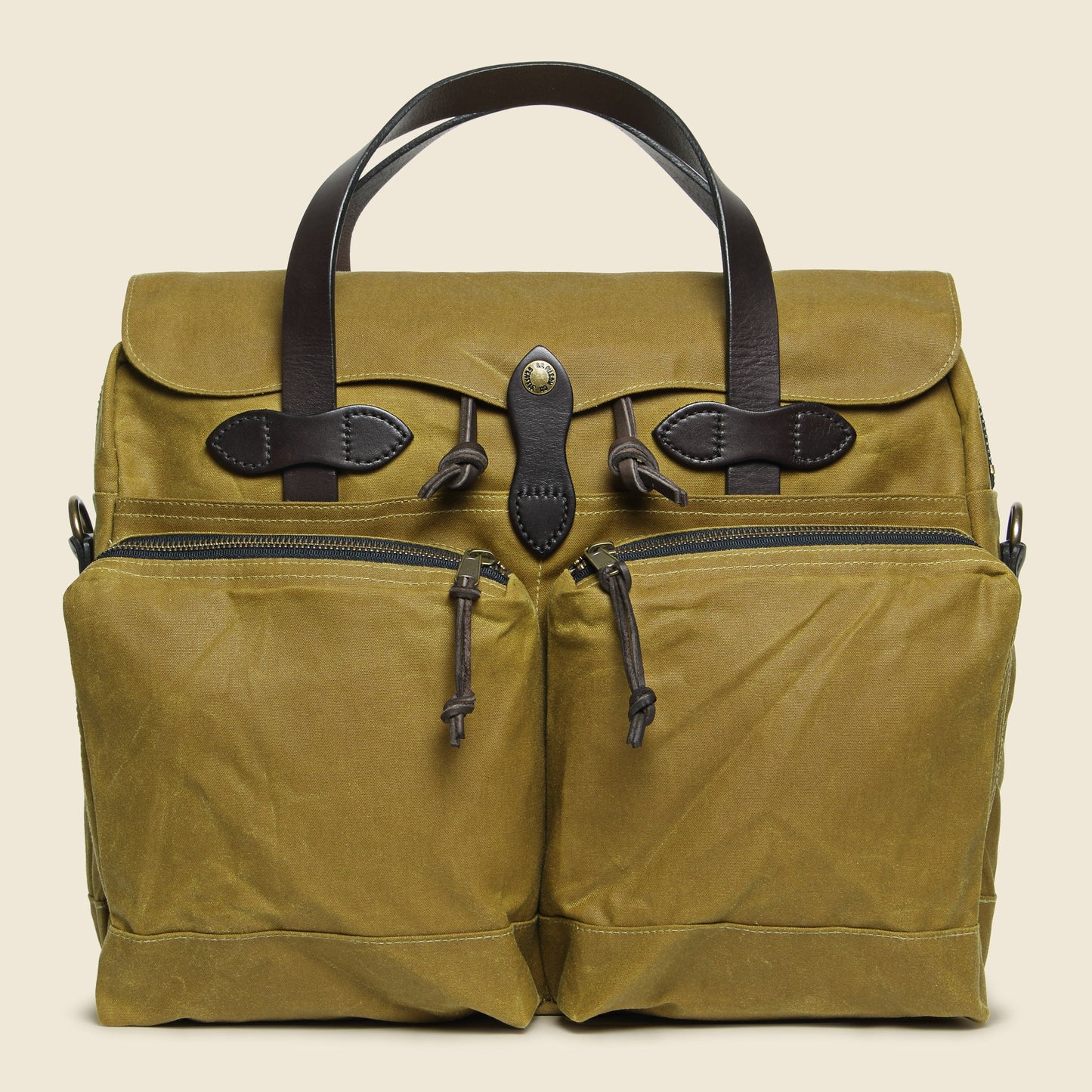 24 Hour Tin Briefcase - Tan