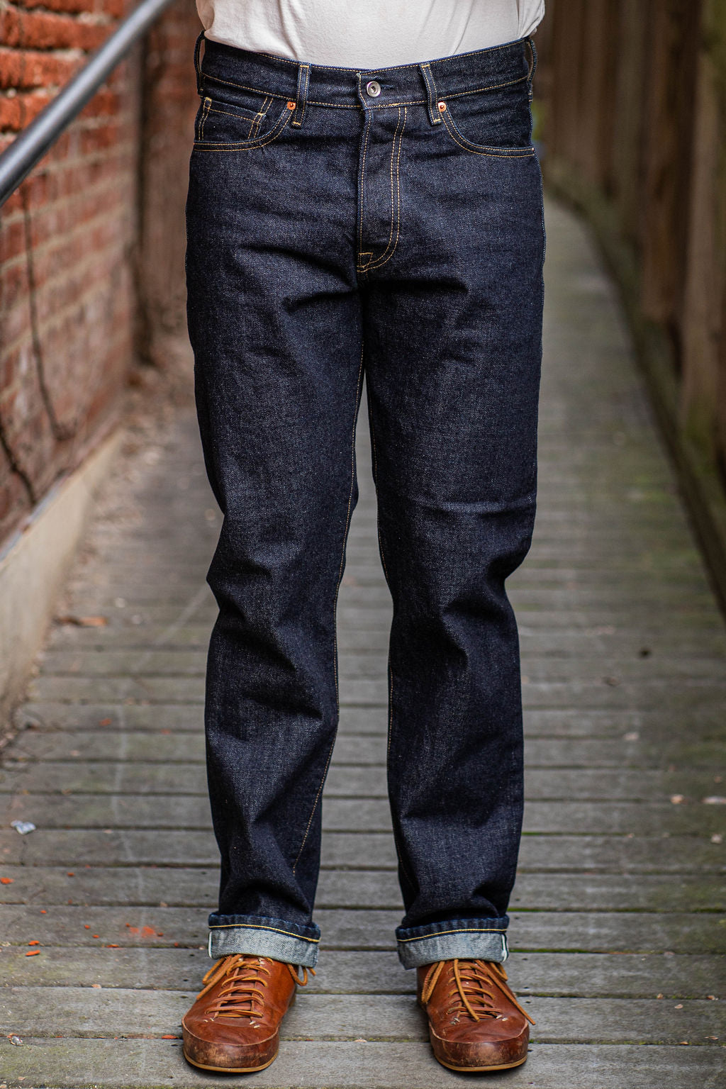 C.O.F. Studio M6 Straight - 15oz Slub Selvedge Rinsed