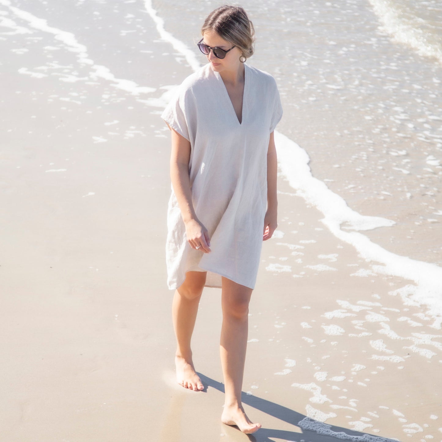 Double V Kaftan