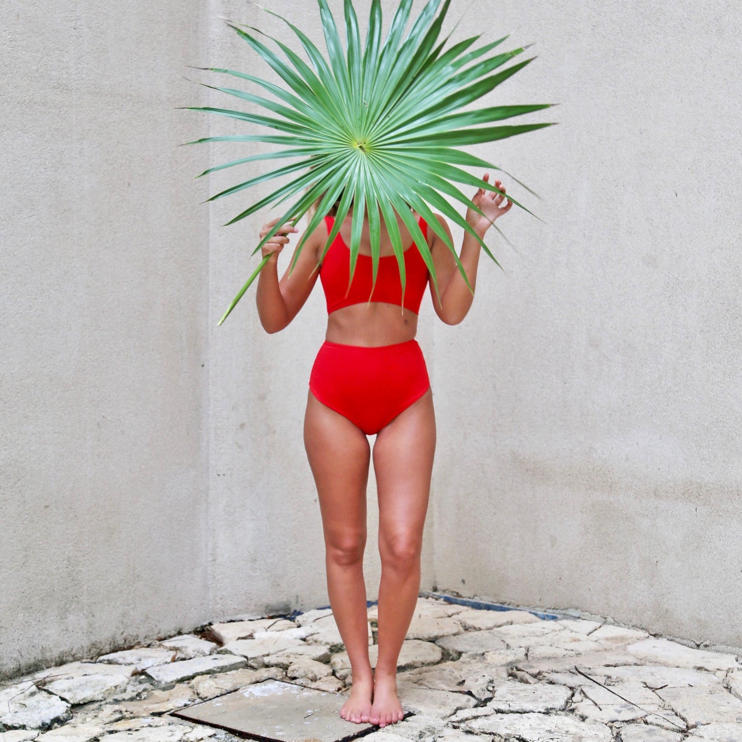 High-Waisted Bikini Bottoms