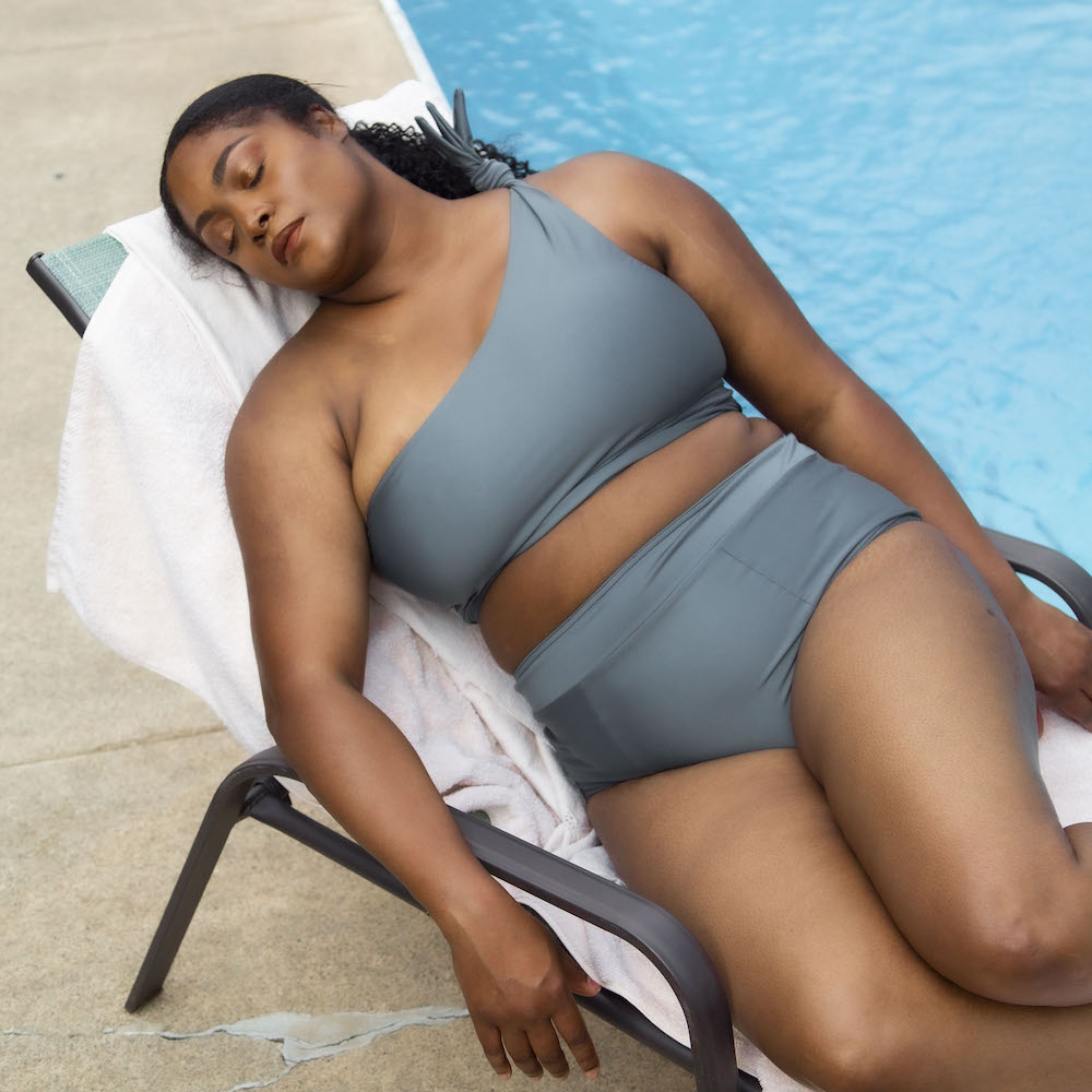 One Shoulder Tie Top