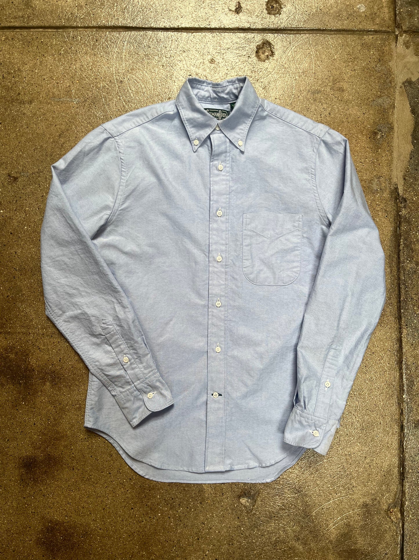 Gitman Vintage - Blue Oxford