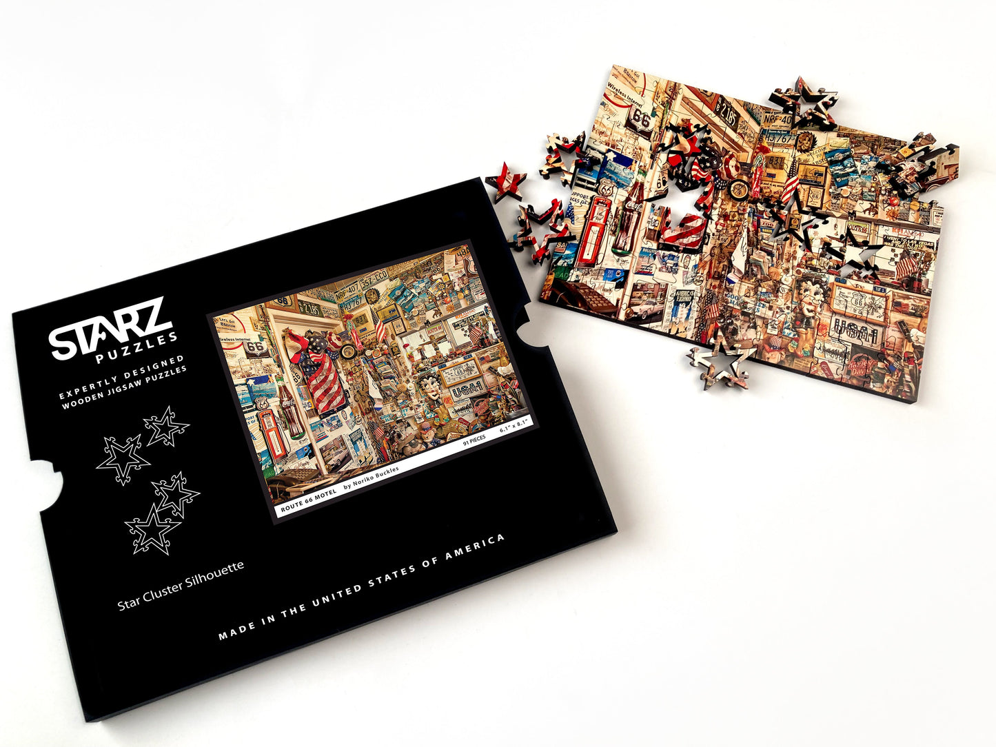 "Route 66 Motel" Starz Puzzles Z99G102