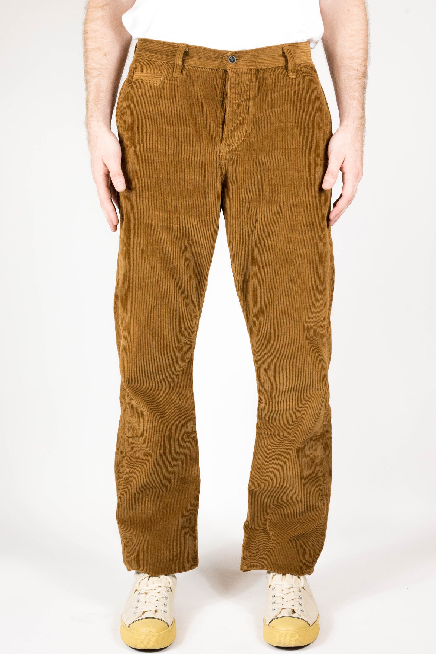 Japanese 8 wale Caramel Corduroy Miners