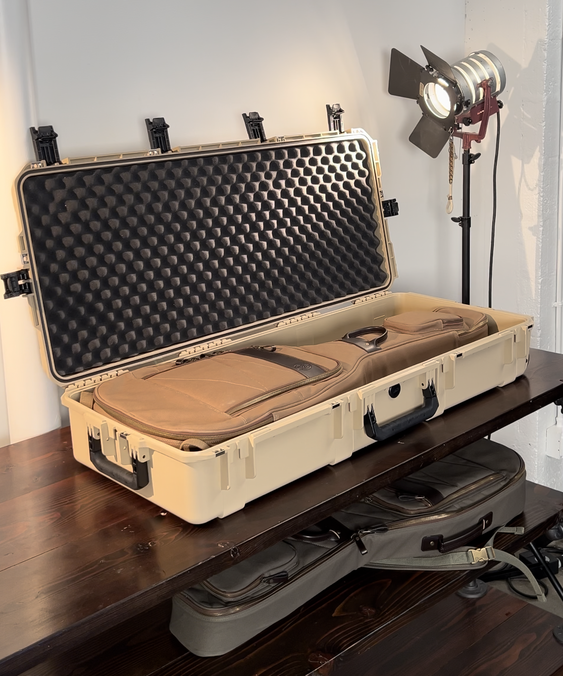 Guitar Satchel Soft Sided Case and "Exo" Hardshell Case Bundle