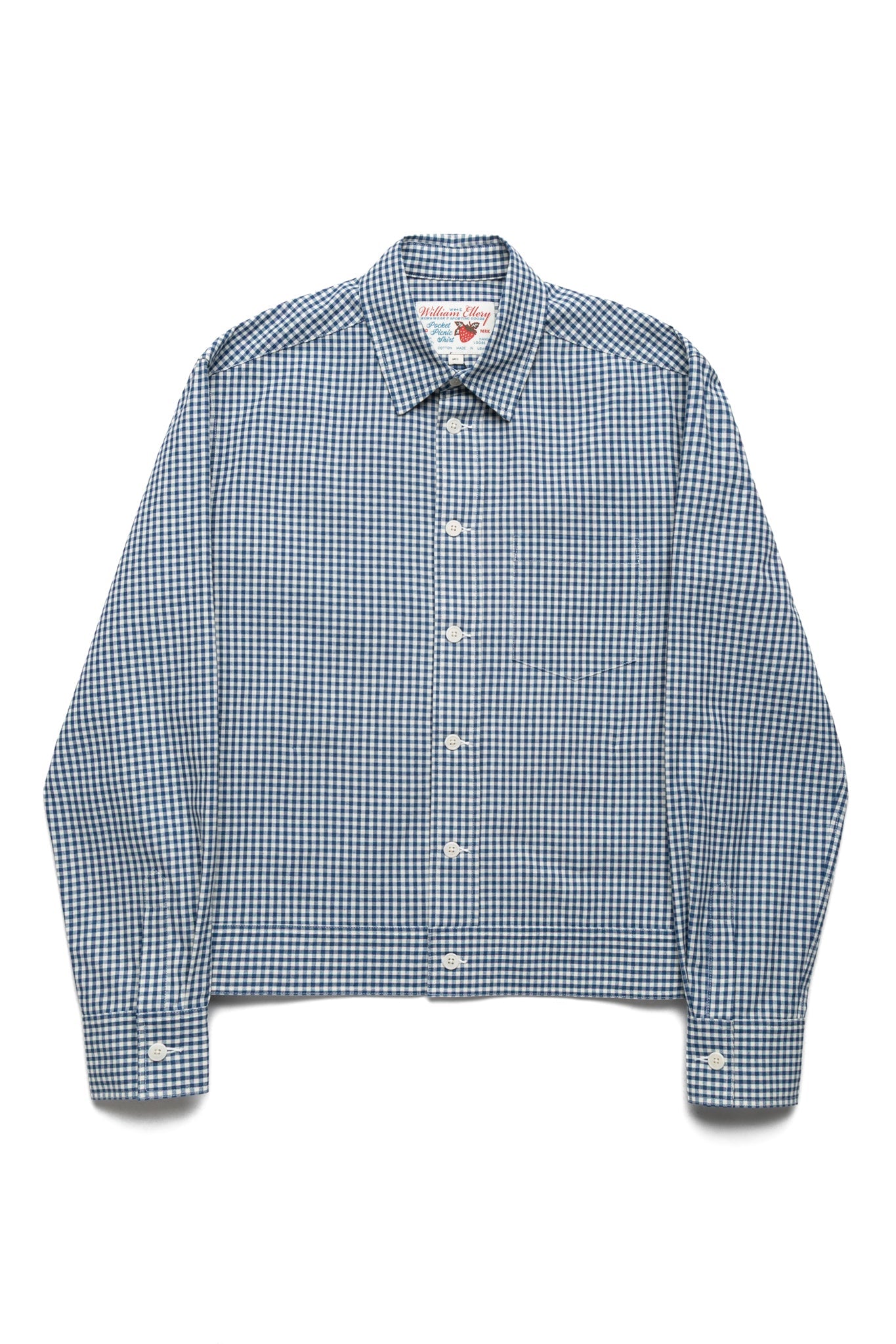 Pocket Picnic Shirt - Blue Gingham