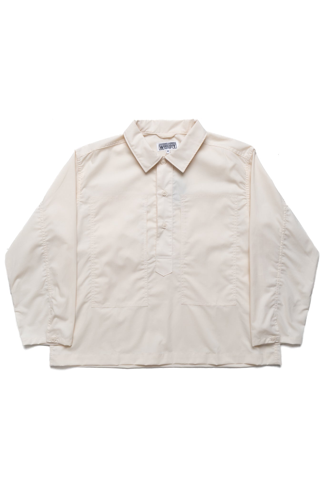 Army Popover Shirt Kona Cotton - Natural