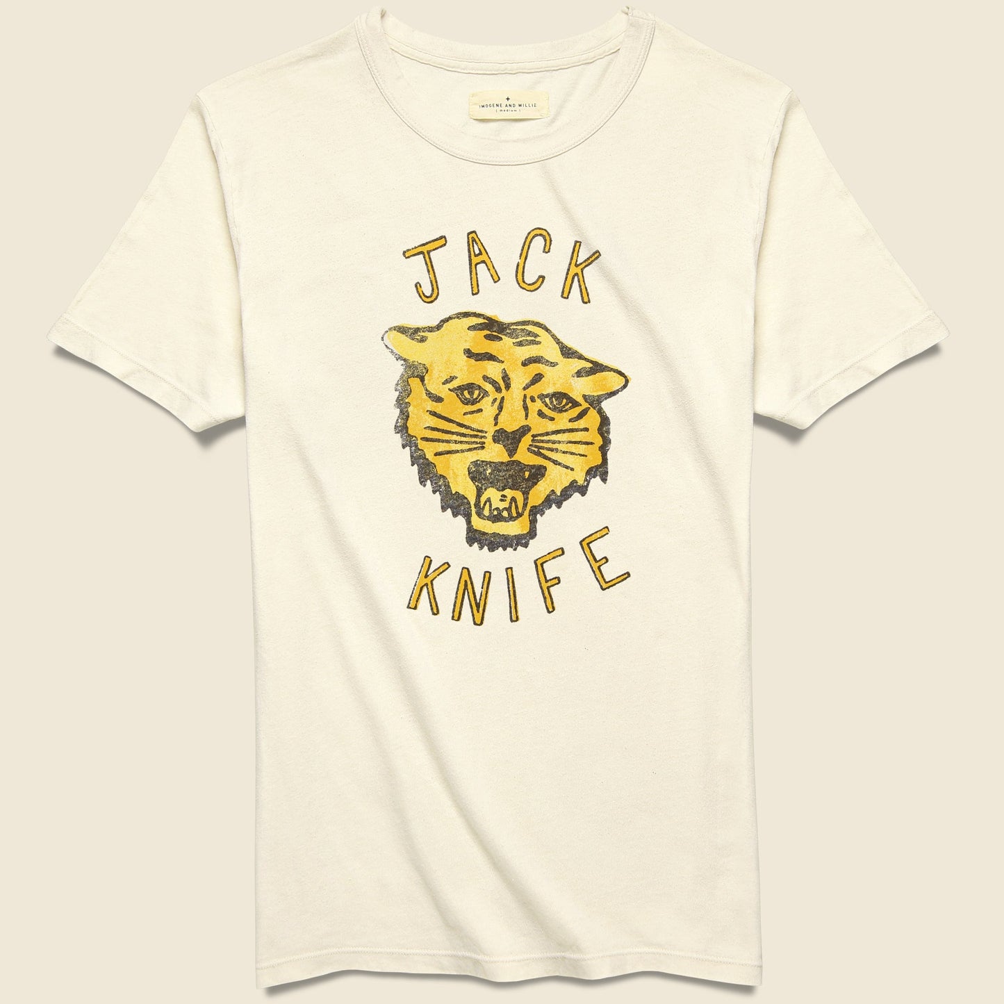 Jack Knife Tee - Vintage White