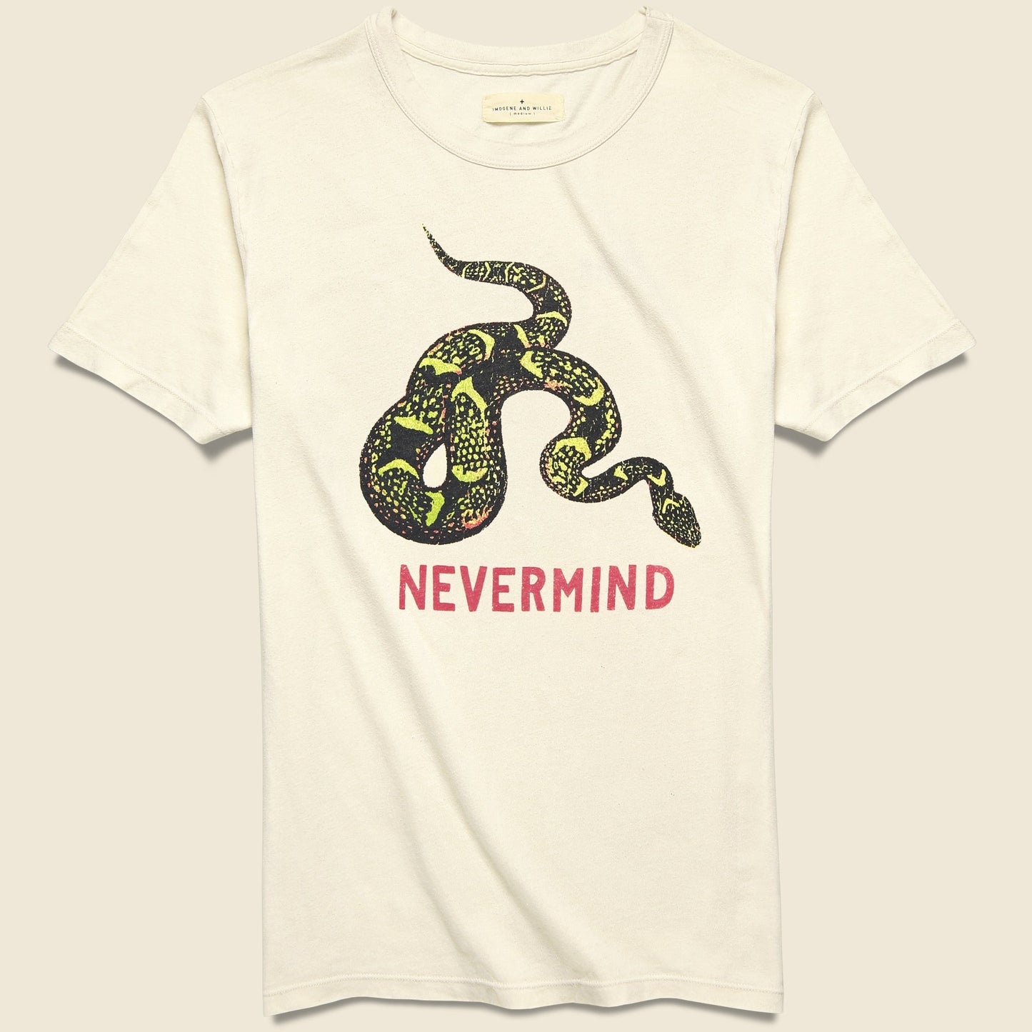 Nevermind Tee - Vintage White