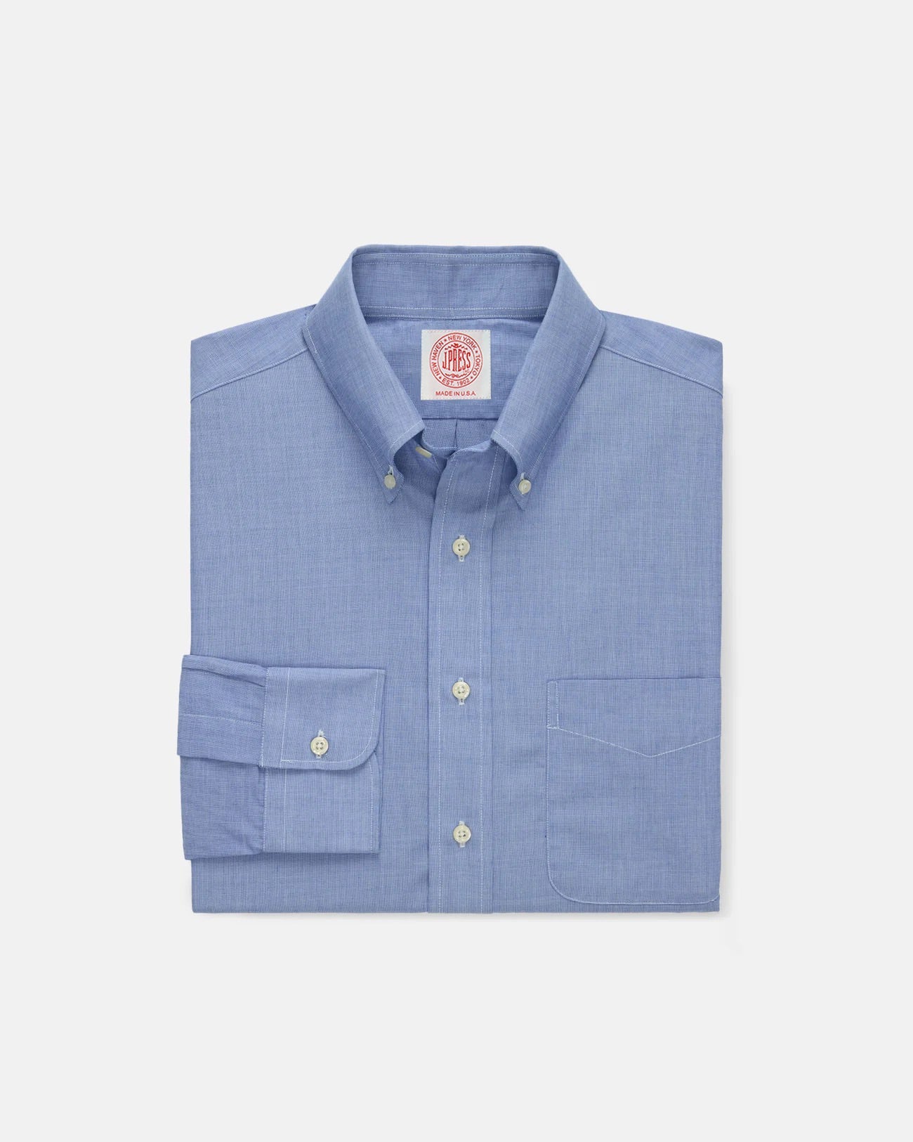 Made-in-USA End-On-End Button Down Shirt - Classic Fit