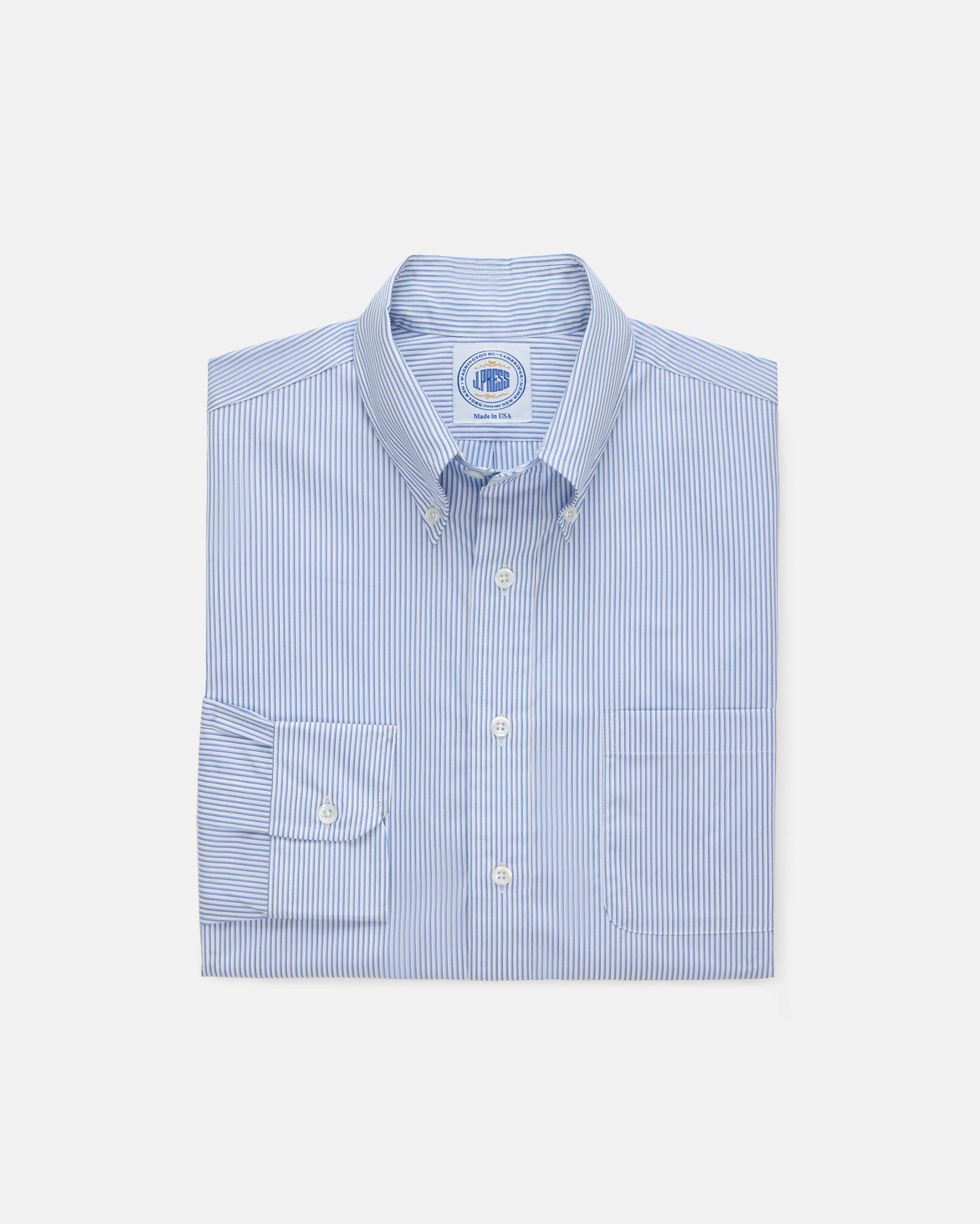 GOLD LABEL DRESS SHIRT - BLUE SHADOW STRIPE