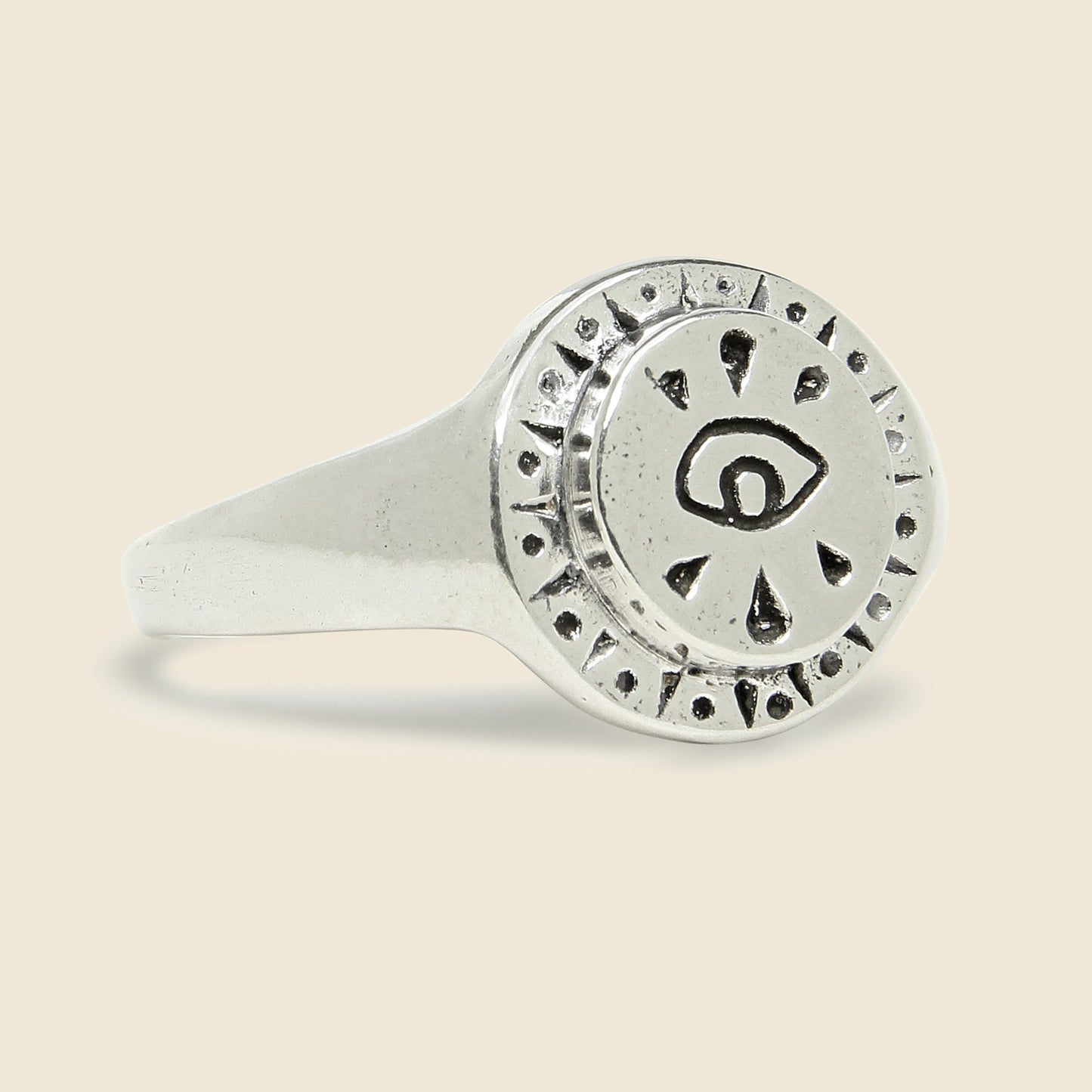 All Seeing Eye Ring - Silver