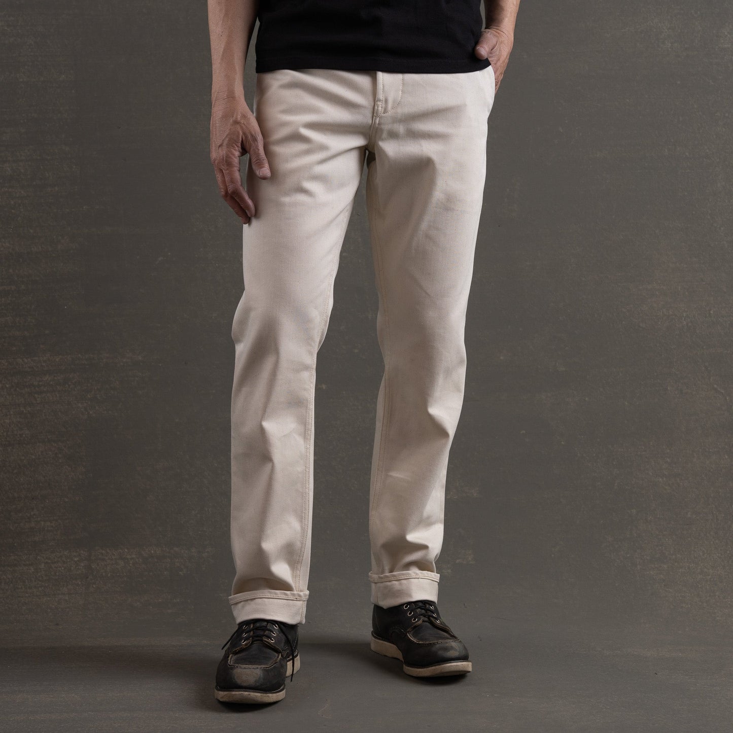 Marshal Selvage Chino 12oz Desert Bone Selvage Denim