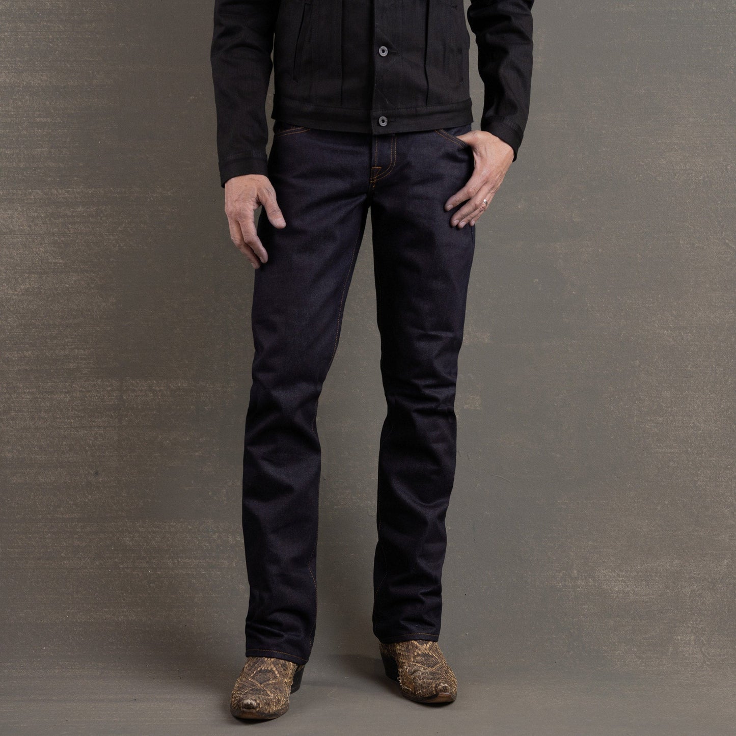 Mojave Western Cut 16.5oz 'Blue Blood' Selvage Denim